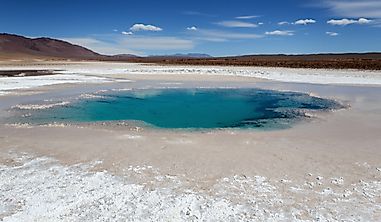 What Is Unique About The Ojos de Mar In Argentina?