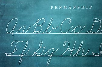 What is Cursive Lettering?