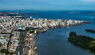 Porto Alegre - The Capital Of The Rio Grande do Sul State Of Brazil