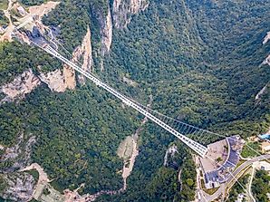Where Is The World's Highest Glass-Bottomed Bridge?