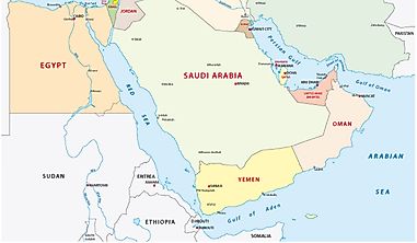 Which Countries Have Coastlines On The Gulf Of Aden?