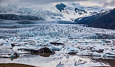 The Largest Glaciers/Ice Caps In Iceland