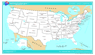 Capital Cities Of The 50 U.S. States