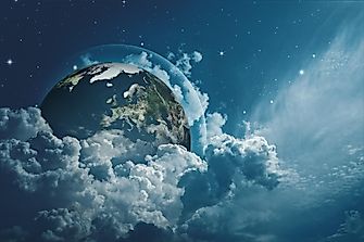 What Is The Major Source Of The Earth's Atmosphere?