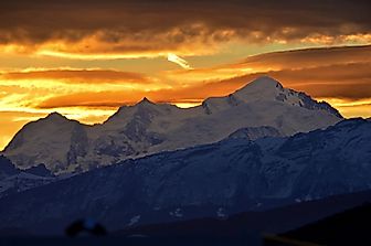 Where Does Mont Blanc Rise?