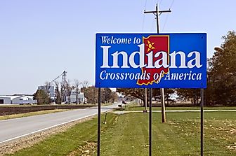 Which States Border Indiana?