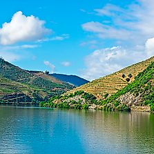 The Douro River Of Portugal And Spain
