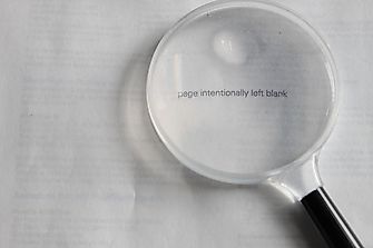 Why Do Books Have Pages Intentionally Left Blank?