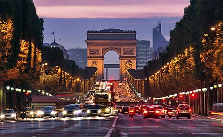 Paris, France is the most visited country in the world. Source: Shutterstock