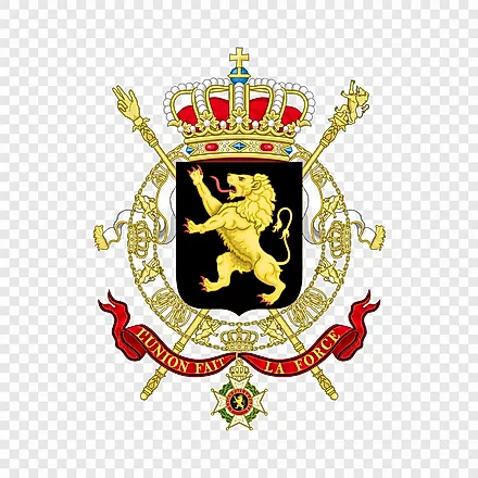 The National Coat of Arms of Belgium