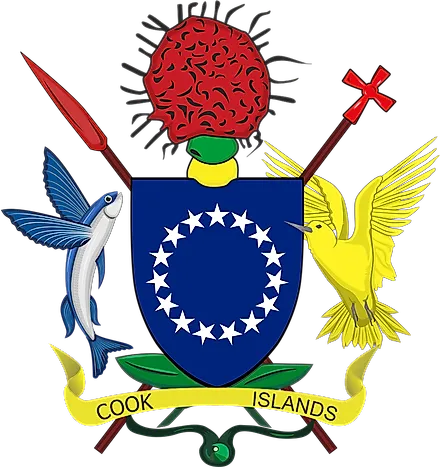 National Coat of Arms of Cook Islands