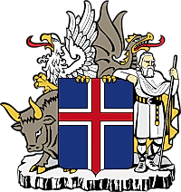 National Coat of Arms of Iceland