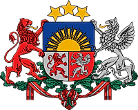 National Coat of Arms of Latvia