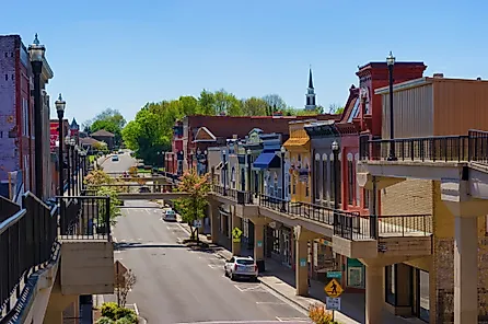 Historic district in Morristown, Tennessee.