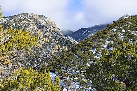 High Mountains of Colorado During Winter