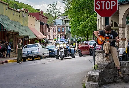 Eureka Springs, Arkansas. Image credit: Shuttersv / Shutterstock