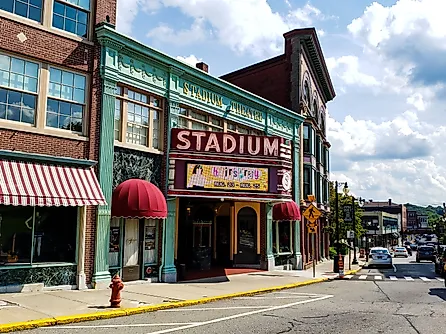 The Stadium Theatre in Woonsocket, Rhode Island. Photo credit: Ramon Malave Photography / Shutterstock.com