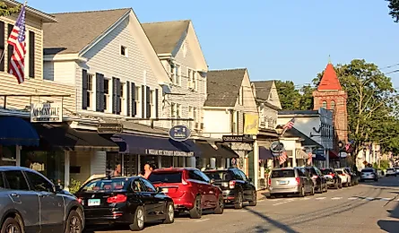 Main Street in Essex, Connecticut. Image credit: danf0505 / Shutterstock.com.