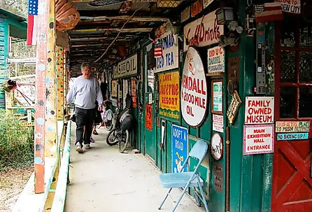 Abita Springs, UCM Museum, Abita Mystery House. Image credit: Malachi Jacobs via Shutterstock.