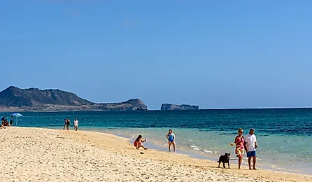 Lanikai Beach, Kailua, Oahu, Hawaii. Image credit Malachi Jacobs via Shutterstock