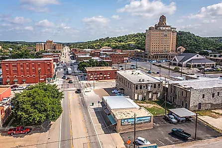 Aerial view of Mineral Wells, Texas. Image credit: Lone Star Stock / Shutterstock.com.