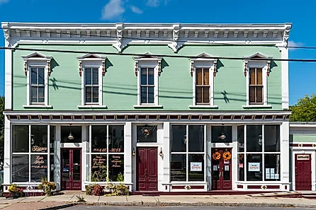 A store front in Willingford, Vermont