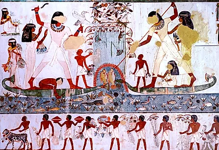 Boating on the Nile