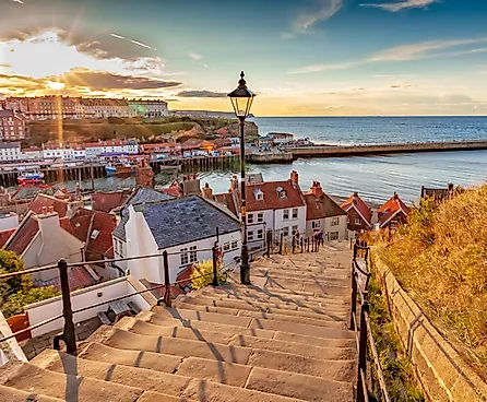 Whitby, North Yorkshire Coast, England, via cally robin / Shutterstock.com