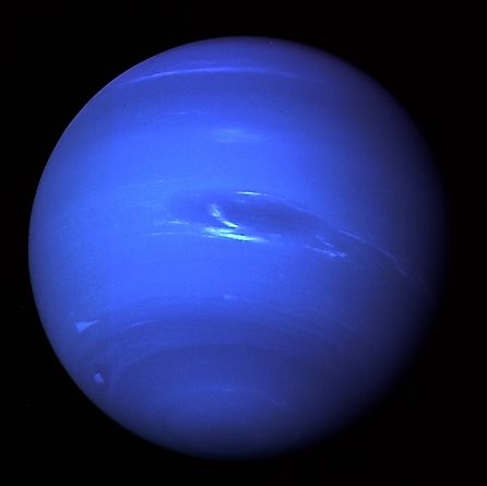 Voyager 2 image of Neptune. Image credit: NASA/ESA