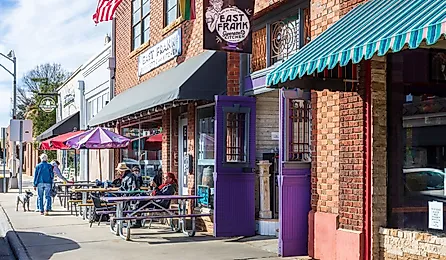 Monroe, North Carolina. Editorial credit: J. Michael Jones / Shutterstock.com
