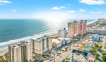 North Myrtle Beach, Atlantic coast South Carolina.