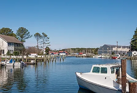 St. Michaels Harbor, Maryland.