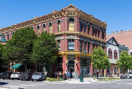 Downtown Water Street in Port Townsend Historic District. Image credit 365 Focus Photography via Shutterstock