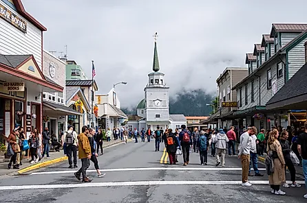 Sitka is frequently cited as the safest community in Alaska.