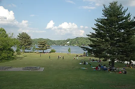 Claytor Lake in Dublin, Virginia.