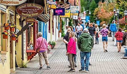 Helen, Georgia Bavarian village town