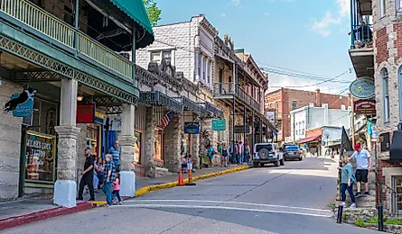 Eureka Springs, Arkansas. Image credit: Shuttersv via Shutterstock