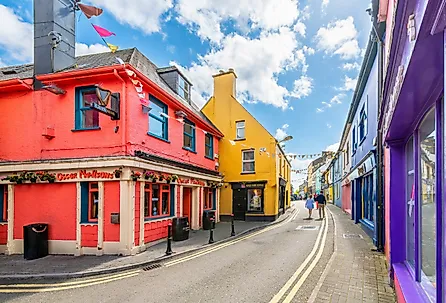 Main Street in Kinsale, County Cork, Ireland. Image credit Kirk Fisher via Shutterstock