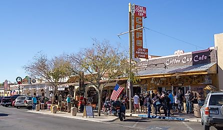 Cafe and restaurant center of Boulder City. Editorial credit: Laurens Hoddenbagh / Shutterstock.com