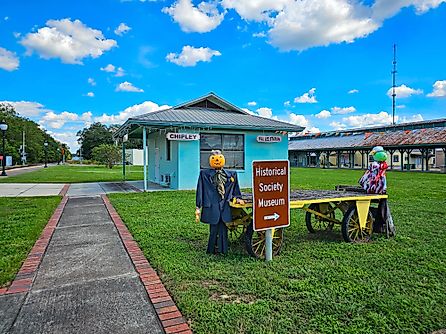 The historic Chipley Station in Chipley, Florida. Image credit: VioletSkyAdventures / Shutterstock.com.