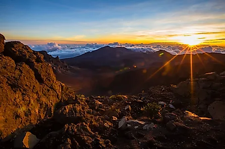 The view from the top of Haleakalā National Park. Credit: Jia Nas/ Shutterstock.com
