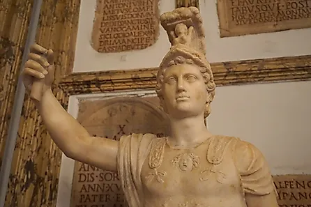 Marble statue of Alexander The Great in Rome, Italy. Image credit: Alexander Ruszczynski / Shutterstock.com.