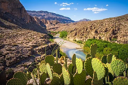 The Rio Grande in Big Bend National Park, Texas. Credit: cb_travel / Shutterstock
