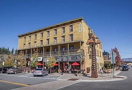 Hotel on Main street Truckee, California. Image credit Marc Venema via Shutterstock