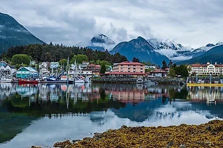 The serene town of Sitka, Alaska.