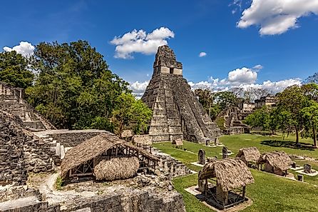 Tikal, Mayan Ruins, Temple I, The Great Jaguar, Main Plaza,  Guatemala