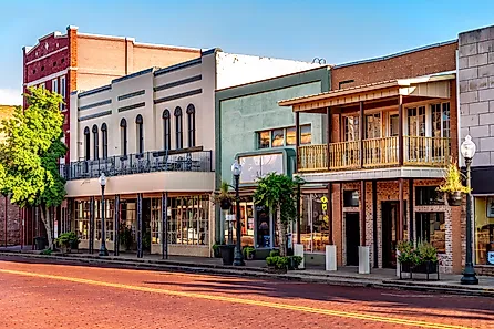 Main Street in Nacogdoches, Texas