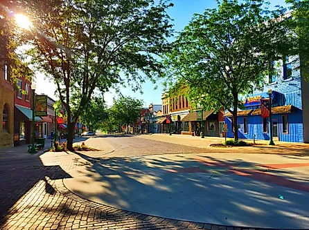 Street view in Ashland, Nebraska, via Facebook.