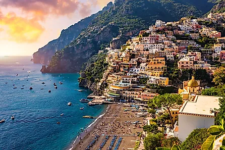 The gorgeous town of Positano, Italy.