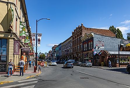 City view with historical architecture downtown Victoria, British Columbia. Image credit Elena_Alex_Ferns via Shutterstock